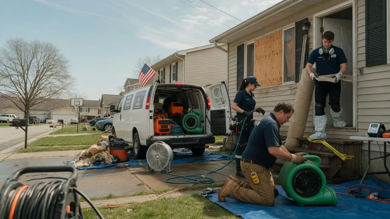 Water Damage Restoration in Scottsburg, IN near me